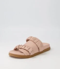 Resky Cafe Leather Slides -Lynx Shoes Shop TO13147N43LE 3