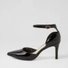 Bahammas Black Patent Leather Heels -Lynx Shoes Shop TO13218BLAPL 2