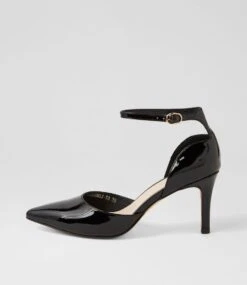 Bahammas Black Patent Leather Heels
