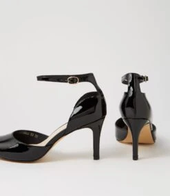 Bahammas Black Patent Leather Heels -Lynx Shoes Shop TO13218BLAPL 6
