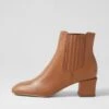 Elsea Tan Leather Chelsea Boots -Lynx Shoes Shop TO13232TANLE 2
