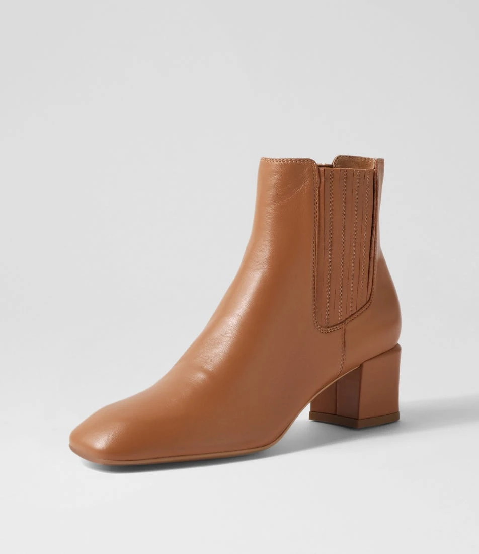 Elsea Tan Leather Chelsea Boots 4 Elsea Tan Leather Chelsea Boots - Image 2