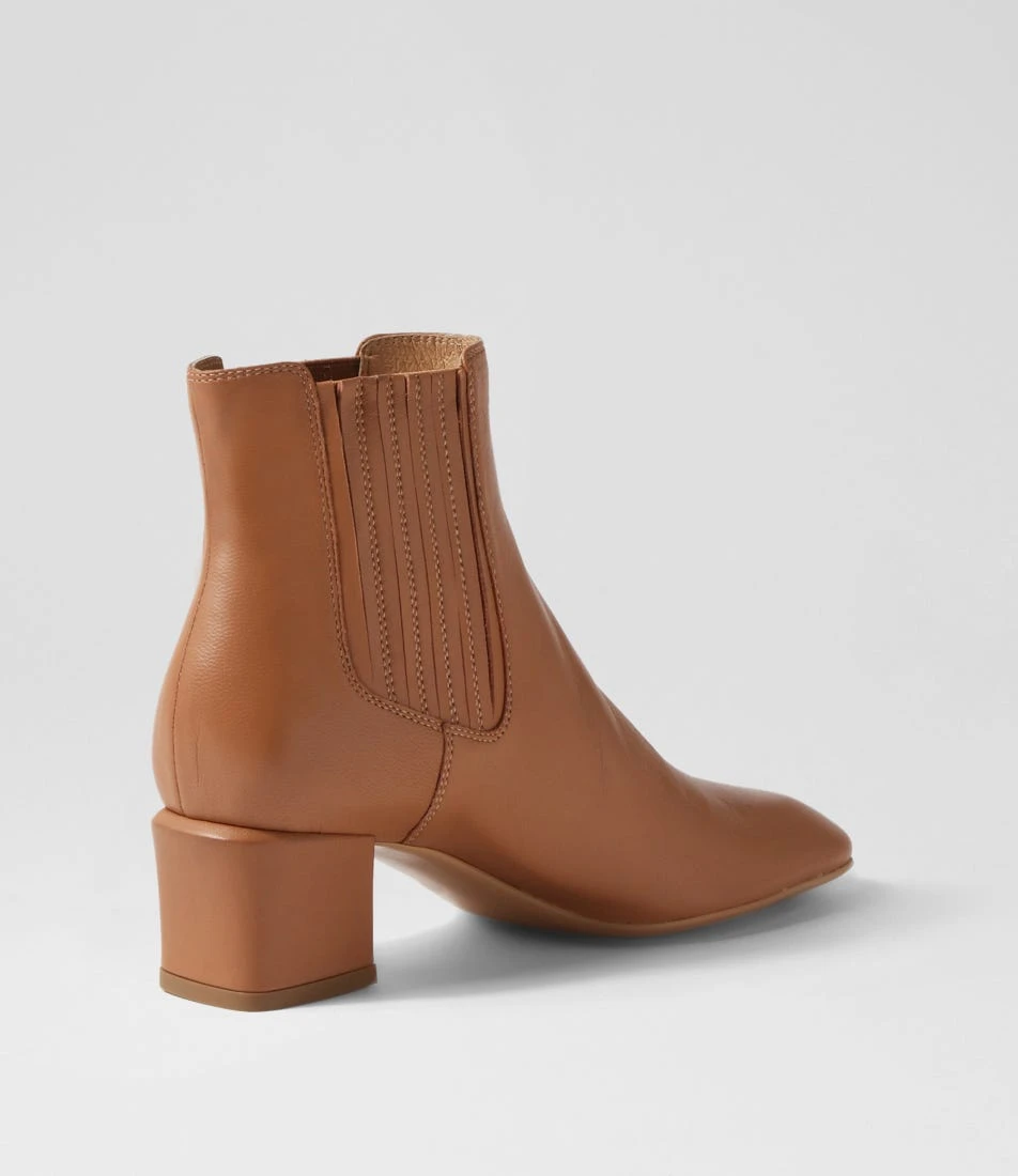 Elsea Tan Leather Chelsea Boots 5 Elsea Tan Leather Chelsea Boots - Image 3