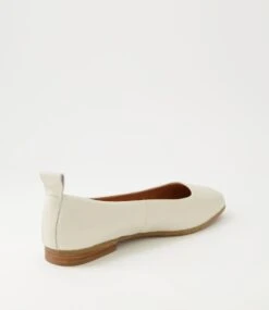 Murlena Almond Leather Ballet Flats 9 Murlena Almond Leather Ballet Flats -Lynx Shoes Shop TO13259NLSLE 4