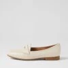 Melinato Almond Leather Loafers -Lynx Shoes Shop TO13260NLSLE 2