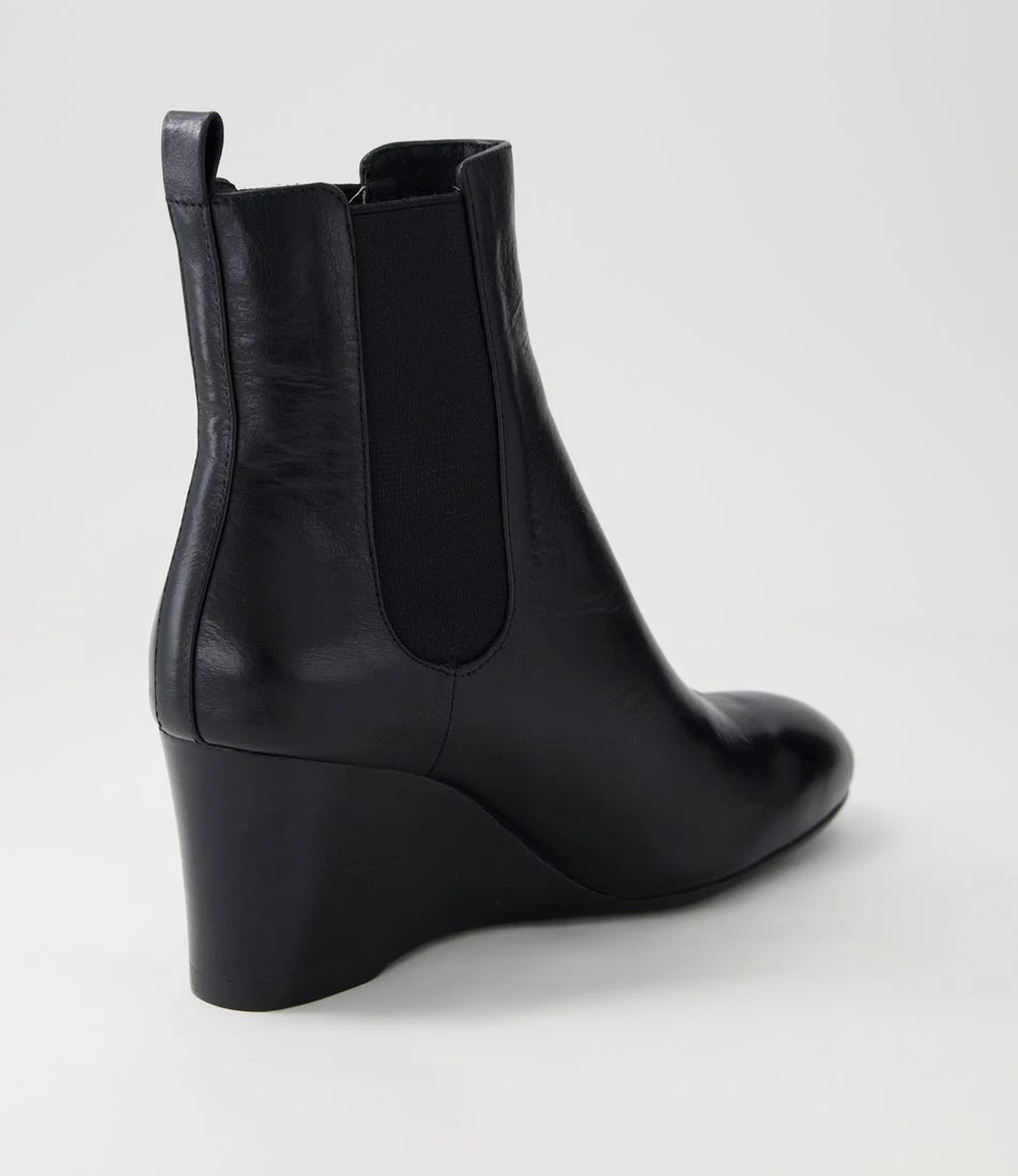 Mimer Black Leather Chelsea Boots 5 Mimer Black Leather Chelsea Boots - Image 3