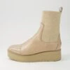 Nennet Camel Mix Chelsea Boots -Lynx Shoes Shop TO13269N58EX 2