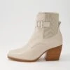Relsea Almond Leather Elastic Chelsea Boots -Lynx Shoes Shop TO13279NLS63 2