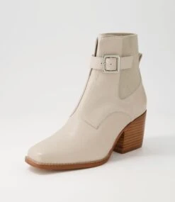 Relsea Almond Leather Elastic Chelsea Boots 8 Relsea Almond Leather Elastic Chelsea Boots -Lynx Shoes Shop TO13279NLS63 3