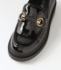 Zidaz Black Patent Leather Loafers -Lynx Shoes Shop TO13298B75PL 5