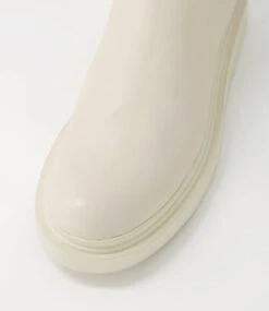 Zoopy Milk Leather Elastic Chelsea Boots 10 Zoopy Milk Leather Elastic Chelsea Boots -Lynx Shoes Shop TO13304WZ463 5