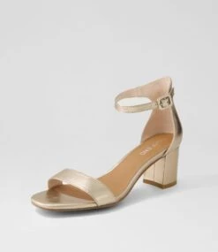 Grasper Champagne Leather Sandals -Lynx Shoes Shop TO13371N74LE 3