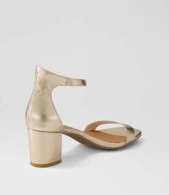 Grasper Champagne Leather Sandals -Lynx Shoes Shop TO13371N74LE 4