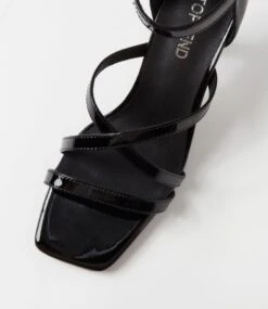 Leisl Black Patent Leather Sandals -Lynx Shoes Shop TO13392BLAPL 5