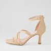 Leisl Nude Patent Leather Sandals 2 Leisl Nude Patent Leather Sandals -Lynx Shoes Shop TO13392NDUPL 2