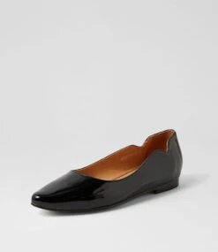 Shaffer Black Patent Leather Flat Shoes 8 Shaffer Black Patent Leather Flat Shoes -Lynx Shoes Shop TO13433BLAPL 3