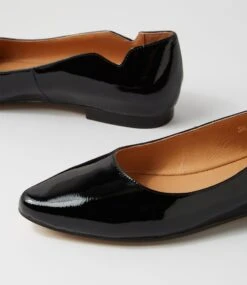Shaffer Black Patent Leather Flat Shoes 11 Shaffer Black Patent Leather Flat Shoes -Lynx Shoes Shop TO13433BLAPL 6