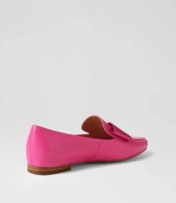 Sanne Fuchsia Jewels Leather Loafers -Lynx Shoes Shop TO13434PAO2I 4