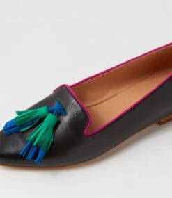 Sebras Black Multi Loafers -Lynx Shoes Shop TO13435BLAHG 6