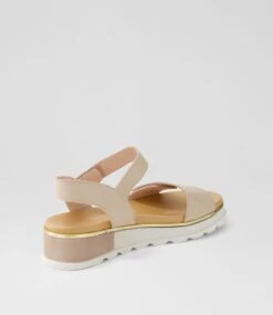 Ulissa Dusty Pink Leather Sandals -Lynx Shoes Shop TO13444P17LE 4