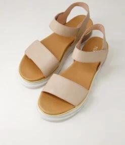 Ulissa Dusty Pink Leather Sandals -Lynx Shoes Shop TO13444P17LE 6