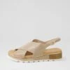 Ulrika Taupe Lizard Leather Sandals -Lynx Shoes Shop TO13449NGV95 2