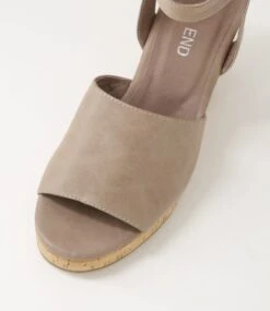 Welizas Smoke Leather Sandals -Lynx Shoes Shop TO13452GBQLE 5