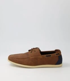 Langford Tan Boat Shoes