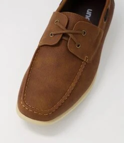 Langford Tan Boat Shoes -Lynx Shoes Shop UN10102TANSM 5