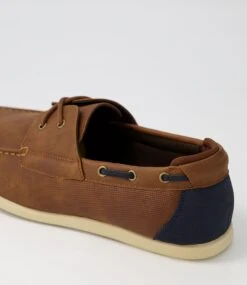 Langford Tan Boat Shoes -Lynx Shoes Shop UN10102TANSM 6